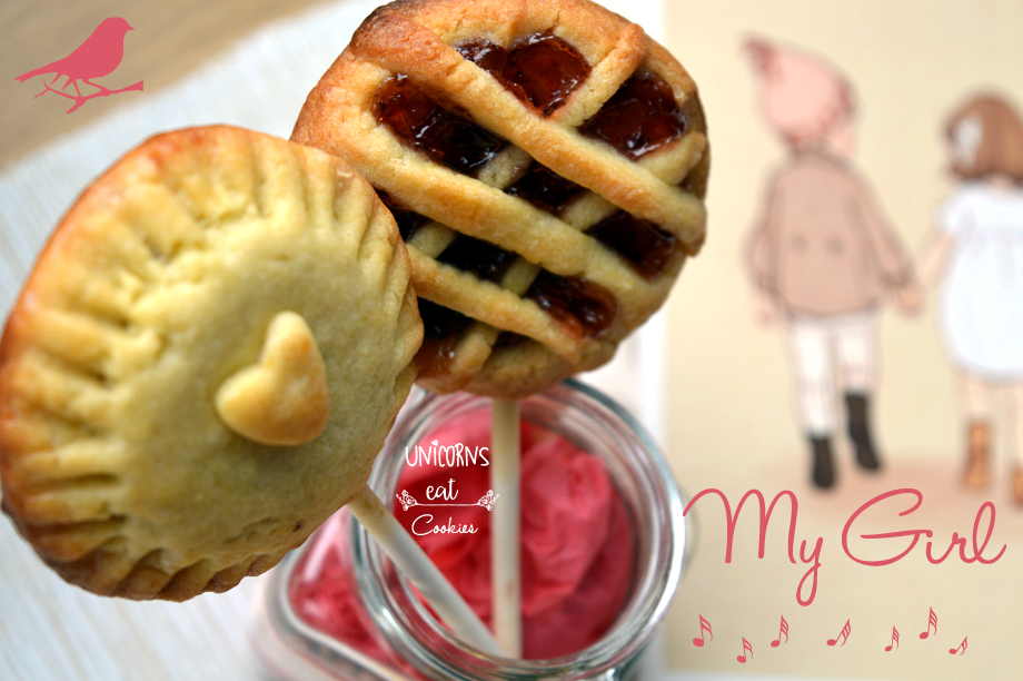 pie pops, unicorns eat cookies, crostatine su stecco, dolci, ricette, idee per feste, party idea, brunch, tart, pie, crostata