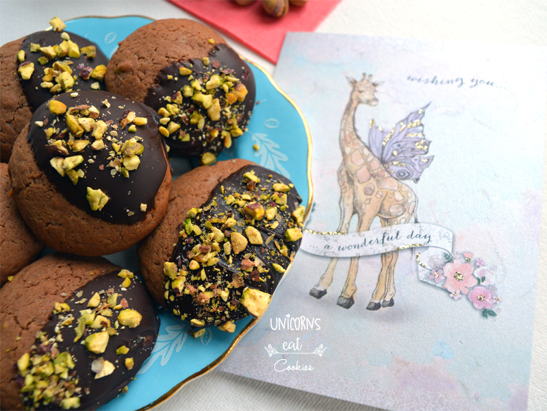 biscotti, cookies, nocciolata, cioccolato, chocolate, pistacchi, pistachios, unicorns eat cookies, coffee, pausa caffé, tea time, ricette facili, easy recipe, quick, veloce