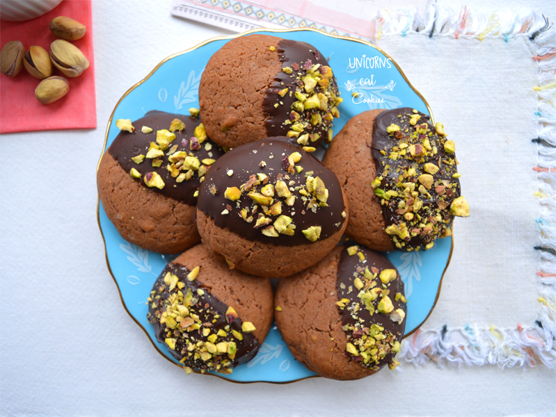 biscotti, cookies, nocciolata, cioccolato, chocolate, pistacchi, pistachios, unicorns eat cookies, coffee, pausa caffé, tea time, ricette facili, easy recipe, quick, veloce
