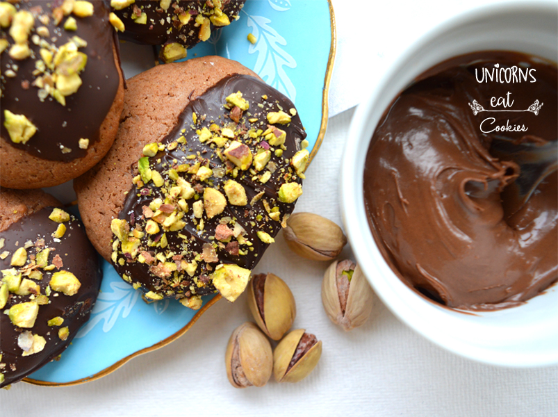 biscotti, cookies, nocciolata, cioccolato, chocolate, pistacchi, pistachios, unicorns eat cookies, coffee, pausa caffé, tea time, ricette facili, easy recipe, quick, veloce