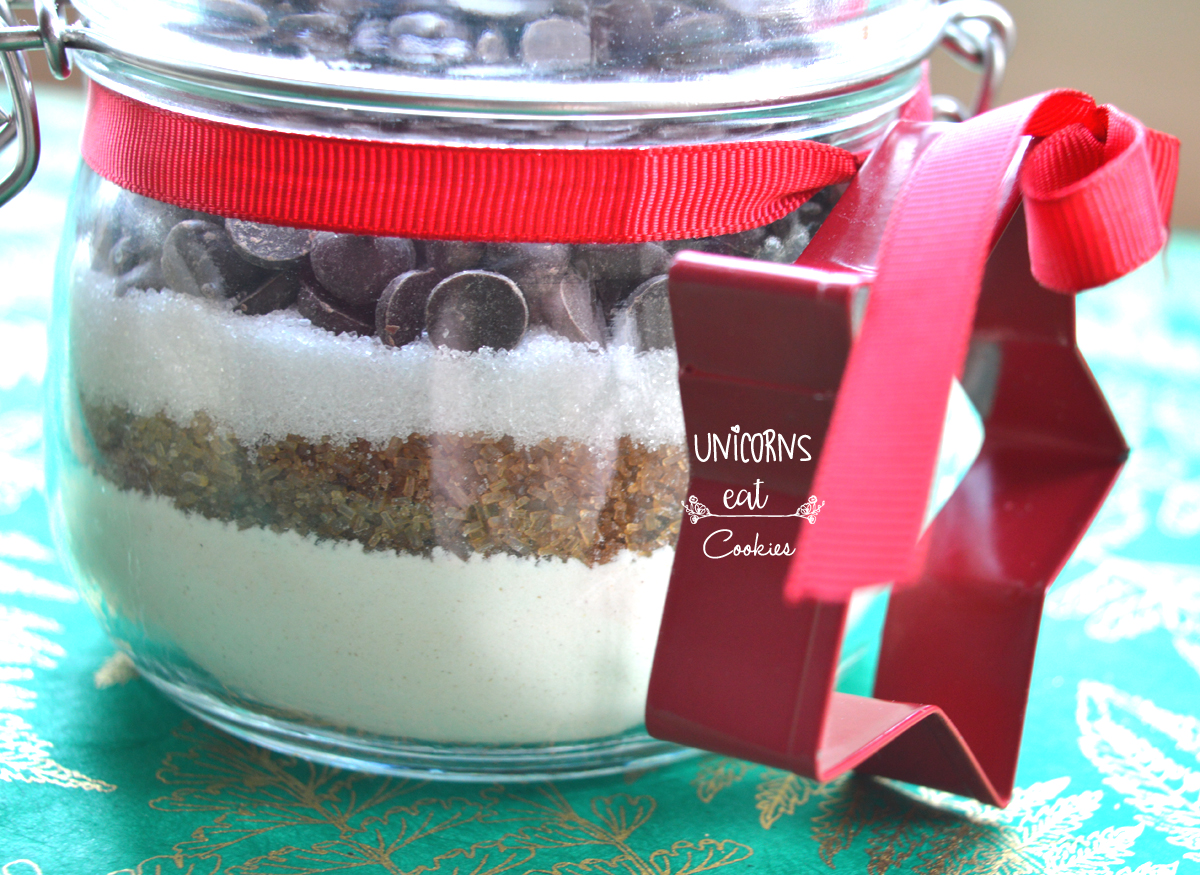 mason jar cookie mix, ricette, recipe, unicorns eat cookies, biscotti, vasetto, preparato per cookies, diy, gift idea, idea regalo, Christmas, Natale, fatto a mano, handmade, fatto a casa, homemade, cookies, biscotti, barattolo,