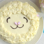Carrot cake, cream cheese, torta decorata agnellino, Lamb, easter, pasqua, easter cake, dolci decorati di pasqua,