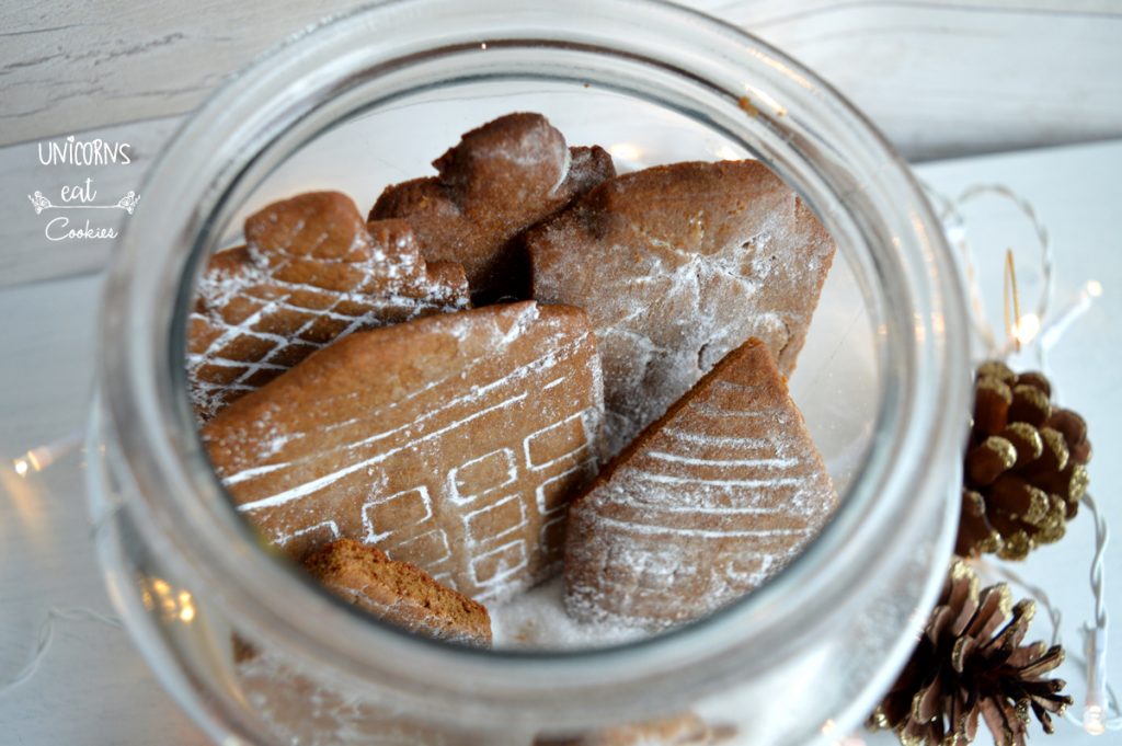 Citta di pan di zenzero, gingerbread house, casetta di pan di zenzero, gingerbread, biscotti di pan di zenzero, Città innevata di pan di zenzero, omino di marzapane, Natale, biscotti di Natale, biscotti da appendere all’albero, gingerbread city in a jar, gingerbread house