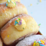 ricetta facile bomboloni graffe alla crema fritti e al forno
