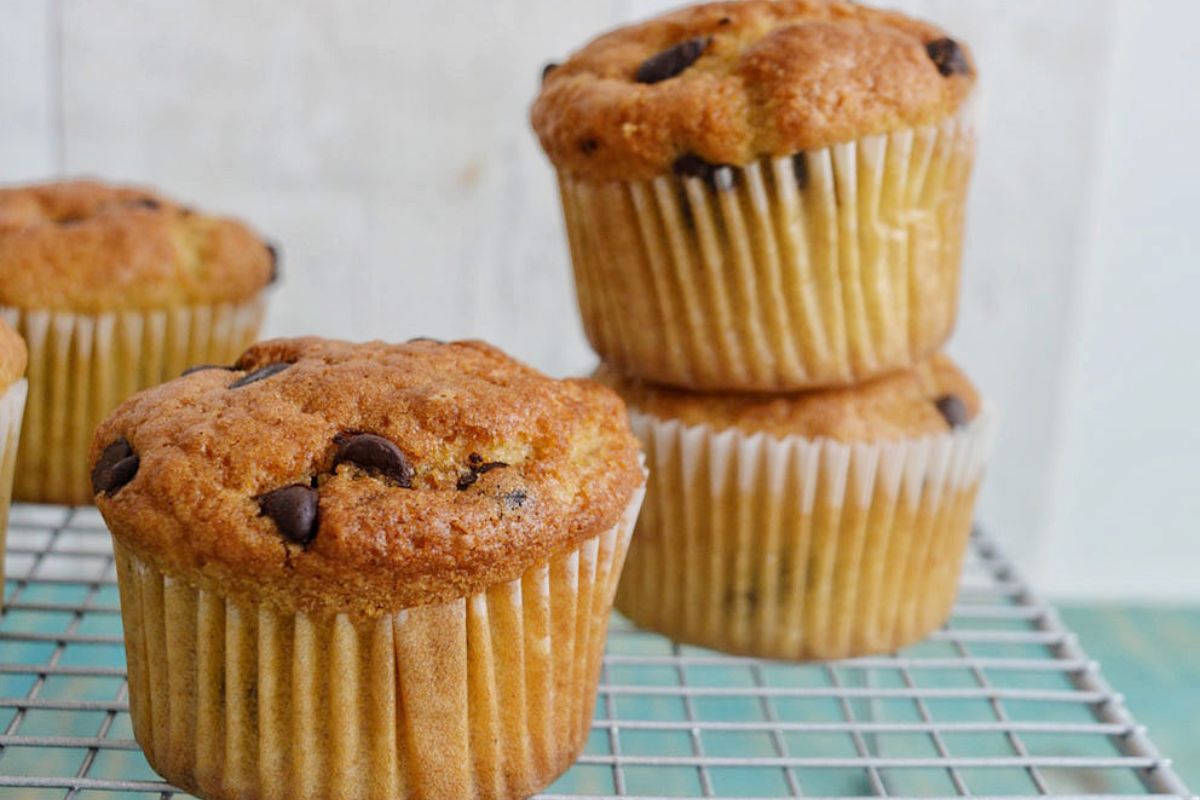 ricetta muffin-originali con gocce di cioccolato