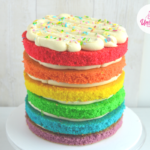 torta arcobaleno rainbow cake facile e veloce