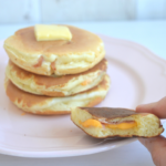 pancake salati farciti prosciutto e formaggio