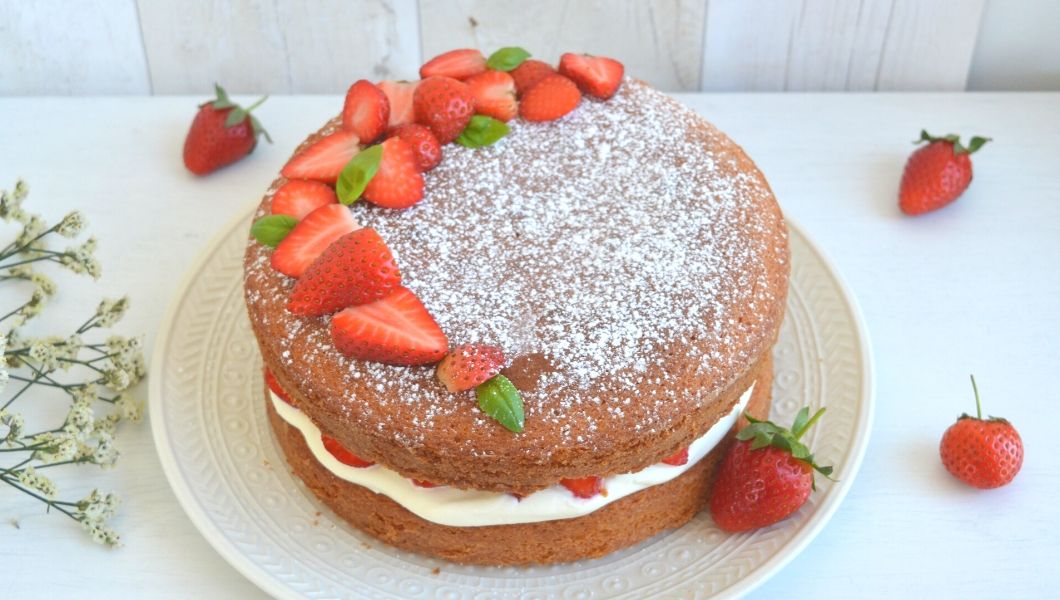 ricetta victoria sponge cake inglese