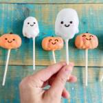 cake pops di halloween zucca e fantasma